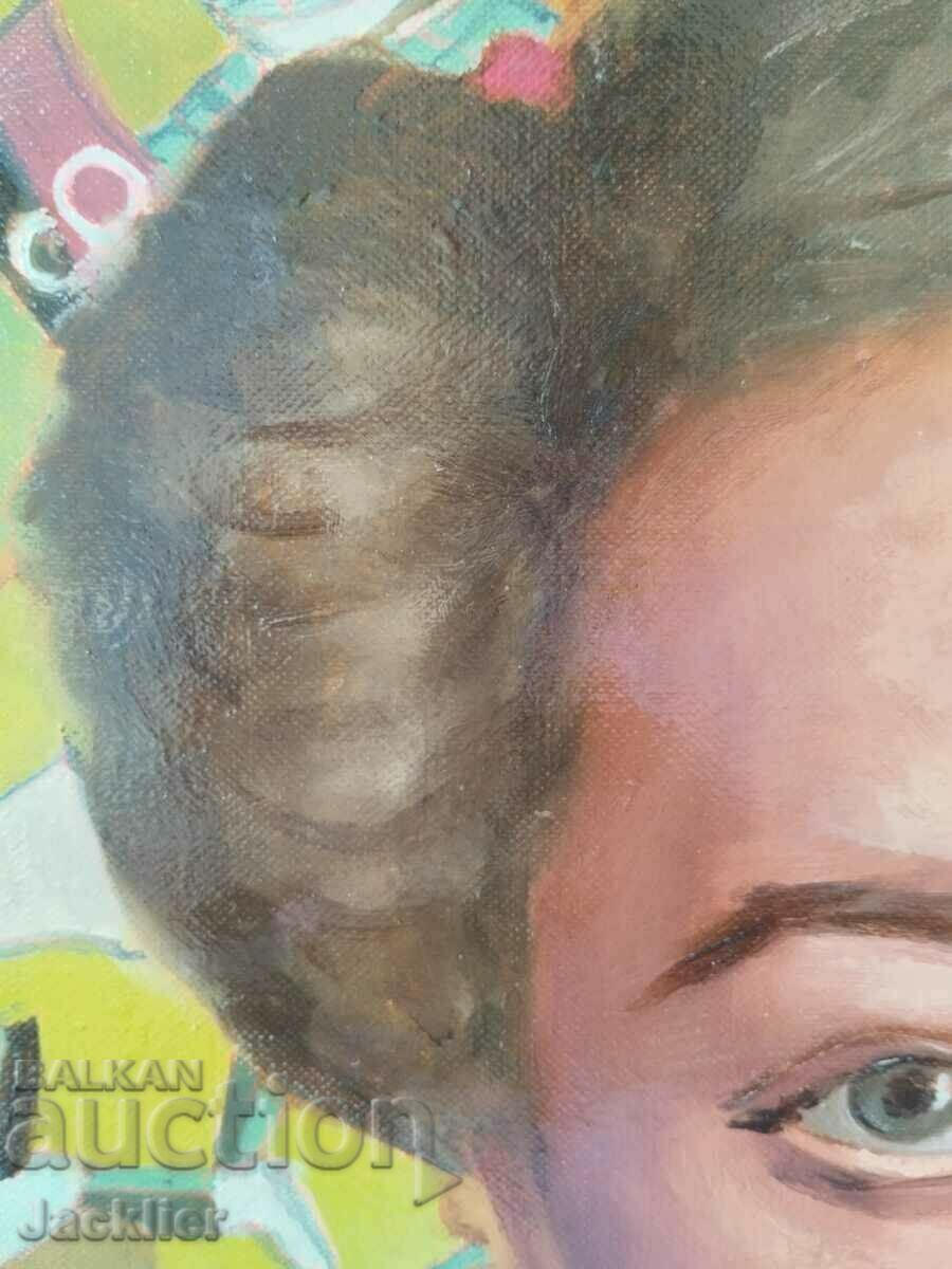 Auction "Sekigahara", painting, Plamen Ovcharov, 40.5x62.4 cm Auction "Sekigahara", painting, Plamen Ovcharov, 40.5x62.4 cm