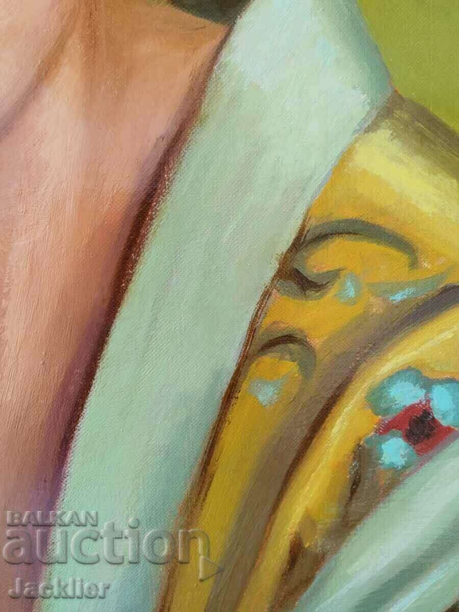 "Sekigahara", painting, Plamen Ovcharov, 40.5x62.4 cm - 5 "Sekigahara", painting, Plamen Ovcharov, 40.5x62.4 cm - 5