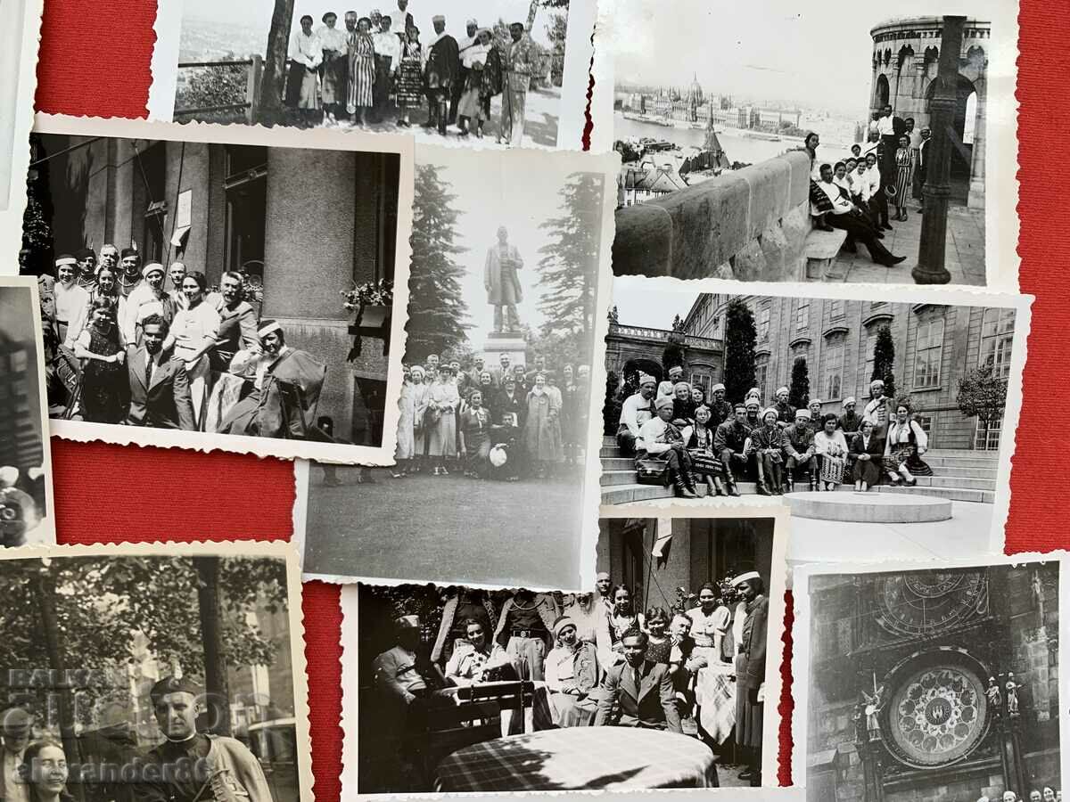 Auction Sokol Youth Congress Prague 1938.12 photos+1 card Auction Sokol Youth Congress Prague 1938.12 photos+1 card