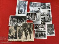 Соколски Юнашки събор Прага 1938 г.12 снимки+1 картичка