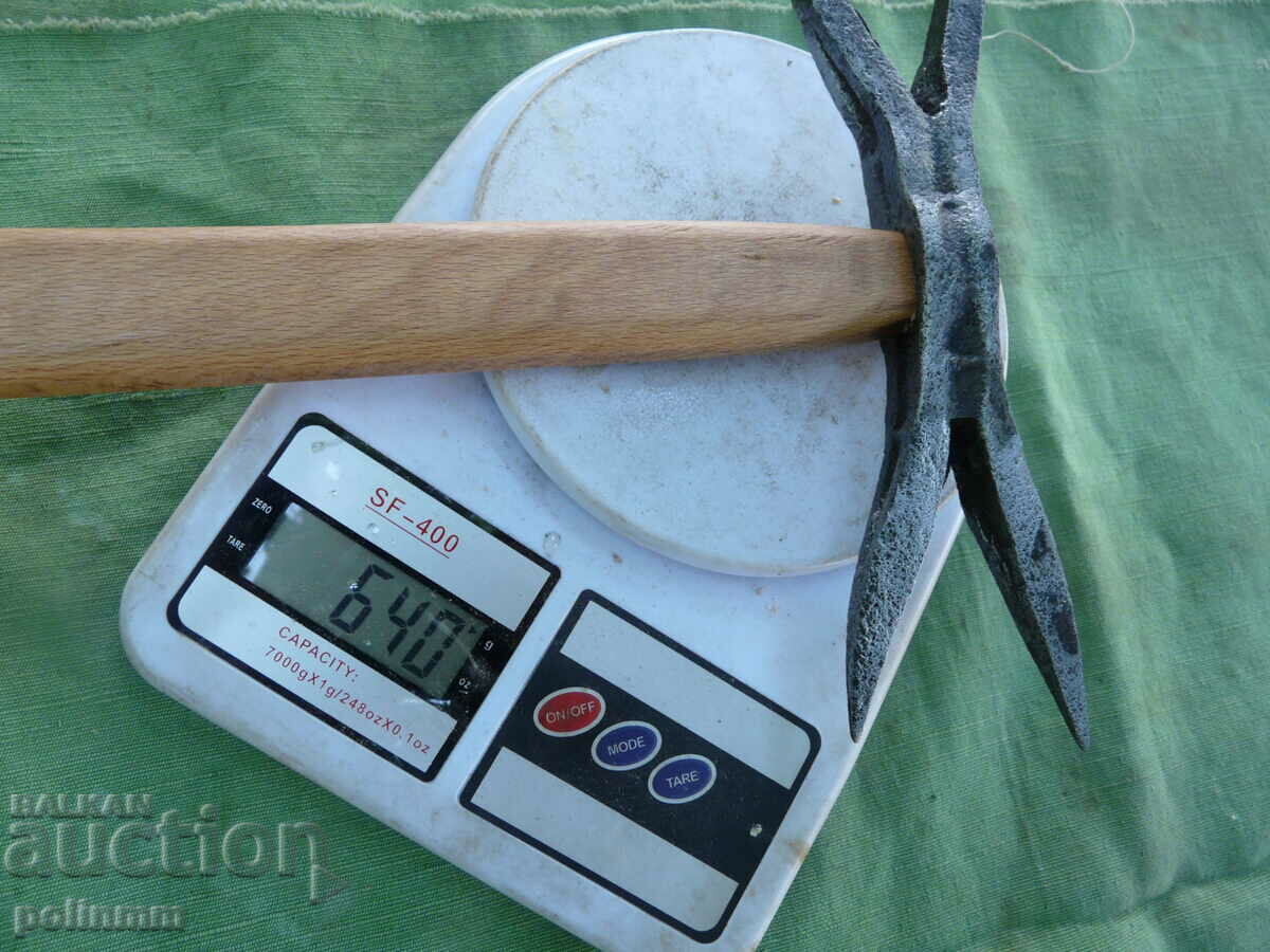 Old hand-forged butcher's hammer - 294 - 7 Old hand-forged butcher's hammer - 294 - 7
