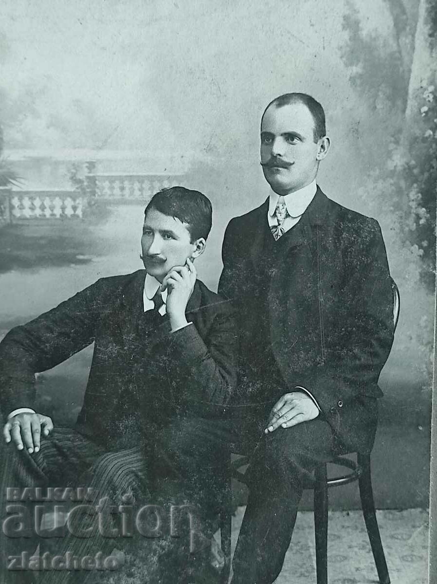 Old photo cardboard Kingdom of Bulgaria - Napreduk studio with price 25.00 BGN | € 12.78 Old photo cardboard Kingdom of Bulgaria - Napreduk studio with price 25.00 BGN | € 12.78