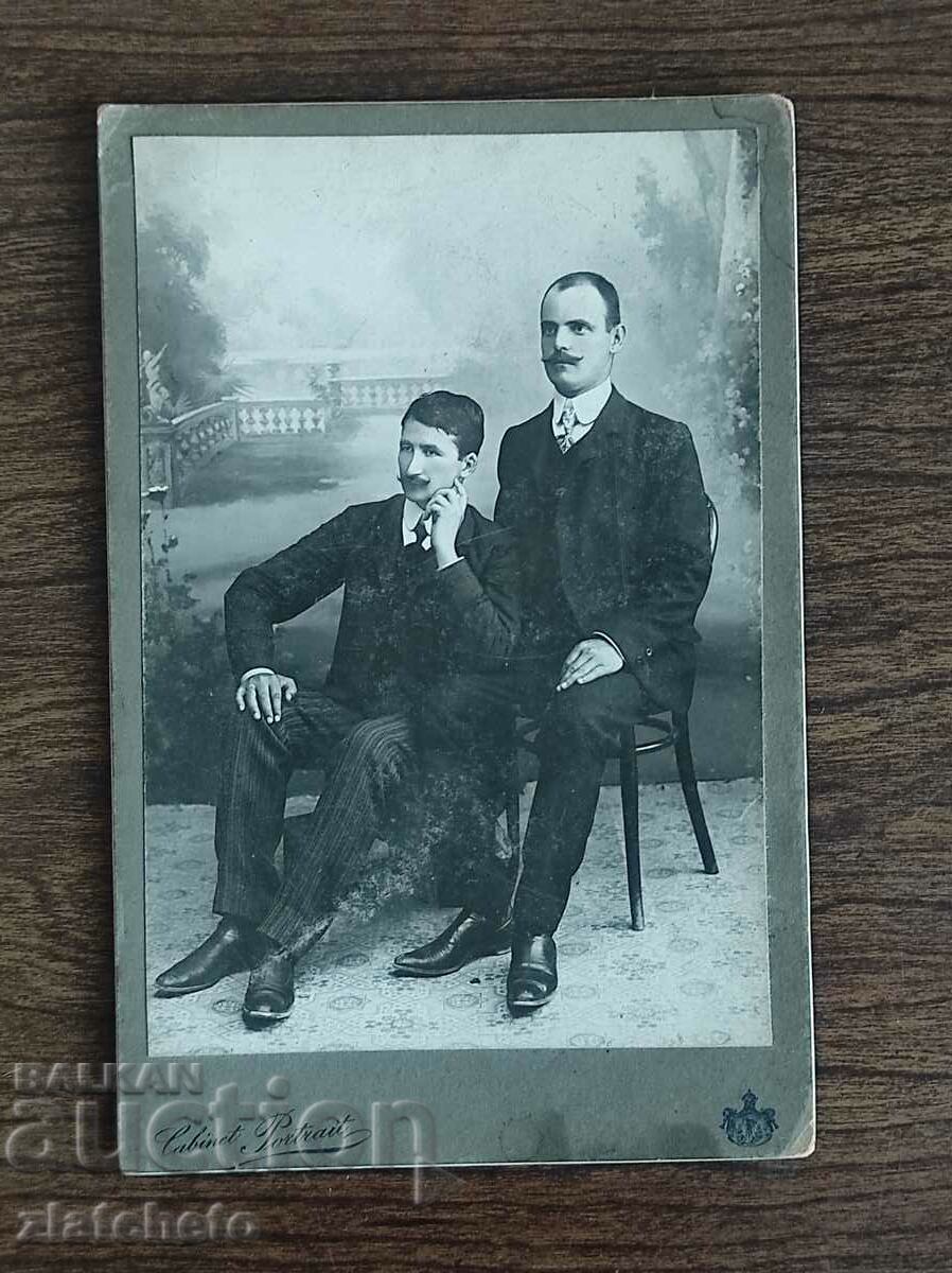Carton foto vechi Regatul Bulgariei - studio Napreduk