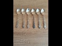 6 EXTRA PRIMA NS coffee spoons