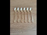 6 PRIMA NS coffee spoons