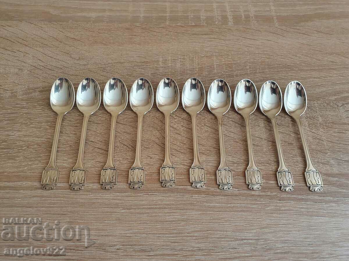 10 PRIMA coffee spoons