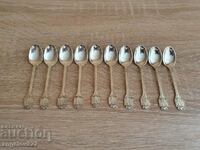 10 PRIMA coffee spoons