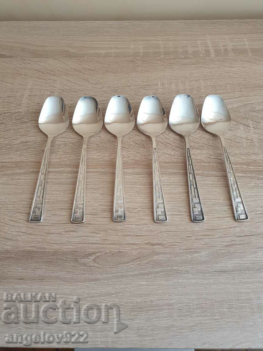 6 EXTRA PRIMA NS dessert spoons