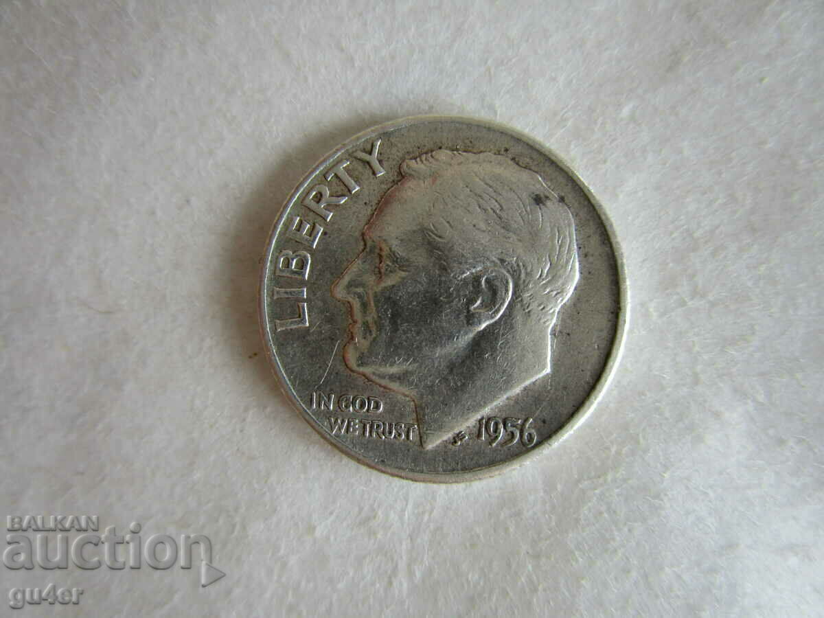 ❌❌❌USA, 1 dime 1956, silver, ORIGINAL❌❌❌ ❌❌❌USA, 1 dime 1956, silver, ORIGINAL❌❌❌