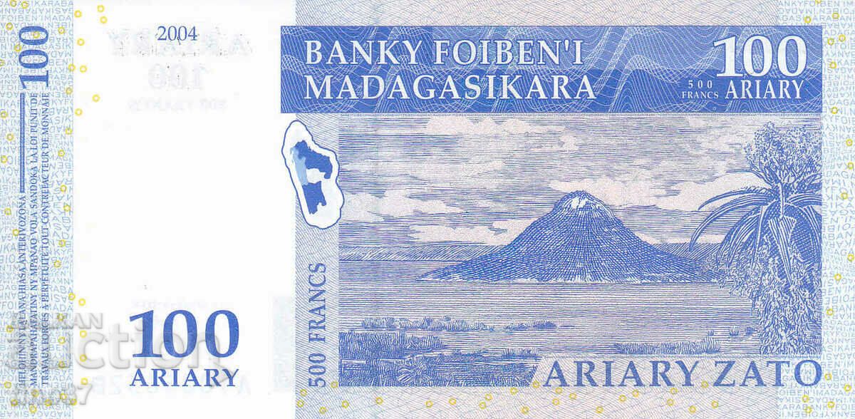 Auction tino37- MADAGASCAR - 100 ARYARS - 2004 - UNC Auction tino37- MADAGASCAR - 100 ARYARS - 2004 - UNC