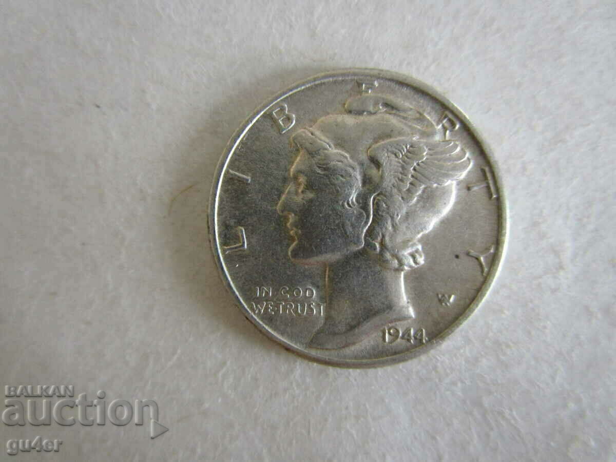 ❌❌❌USA, 1 dime 1944, silver, ORIGINAL❌❌❌ ❌❌❌USA, 1 dime 1944, silver, ORIGINAL❌❌❌