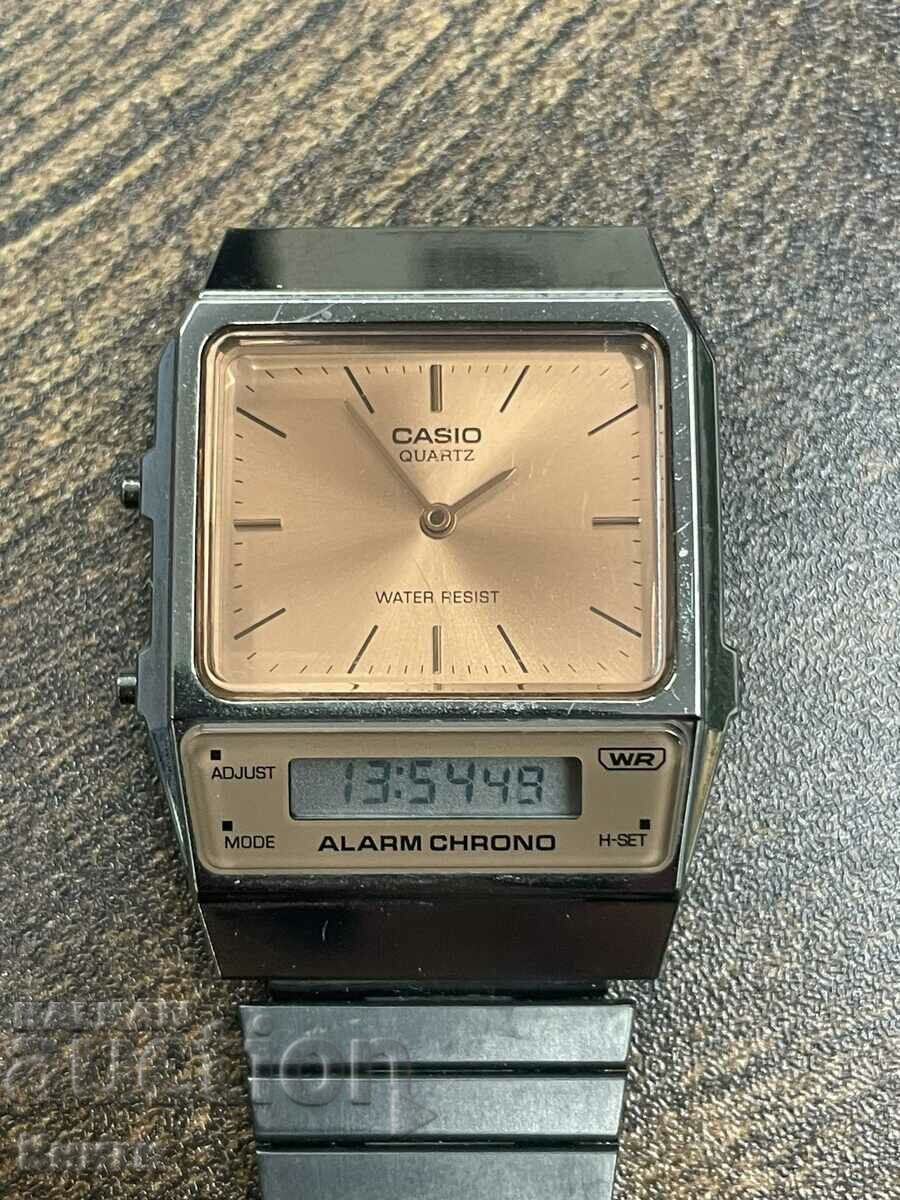 Мъжки часовник Casio VINTAGE AQ-800ECGG-3AEF с гаранция
