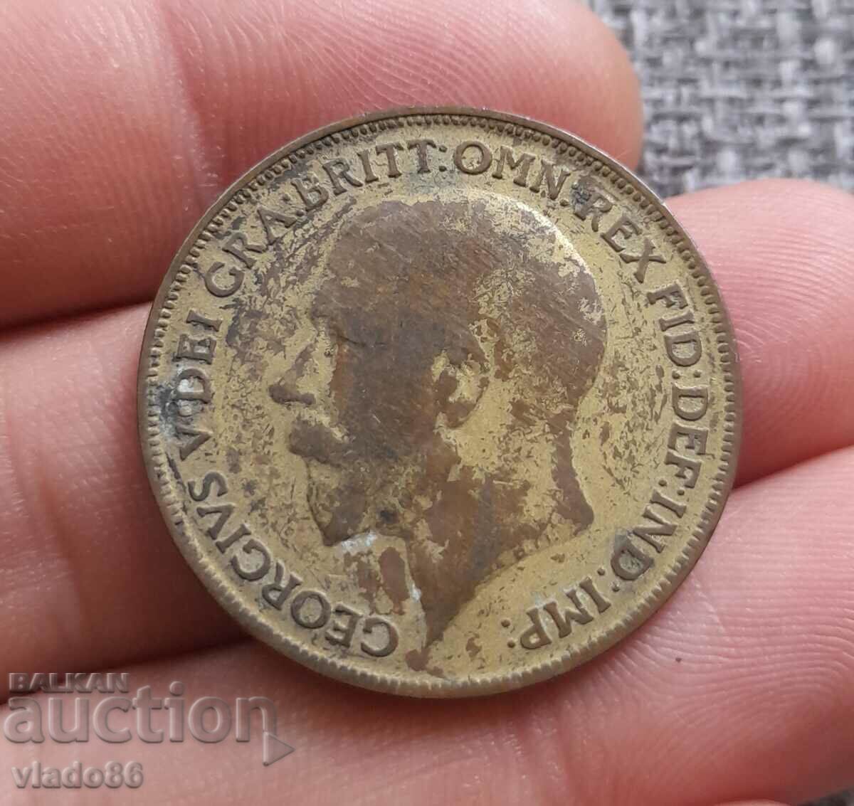 1 penny 1920