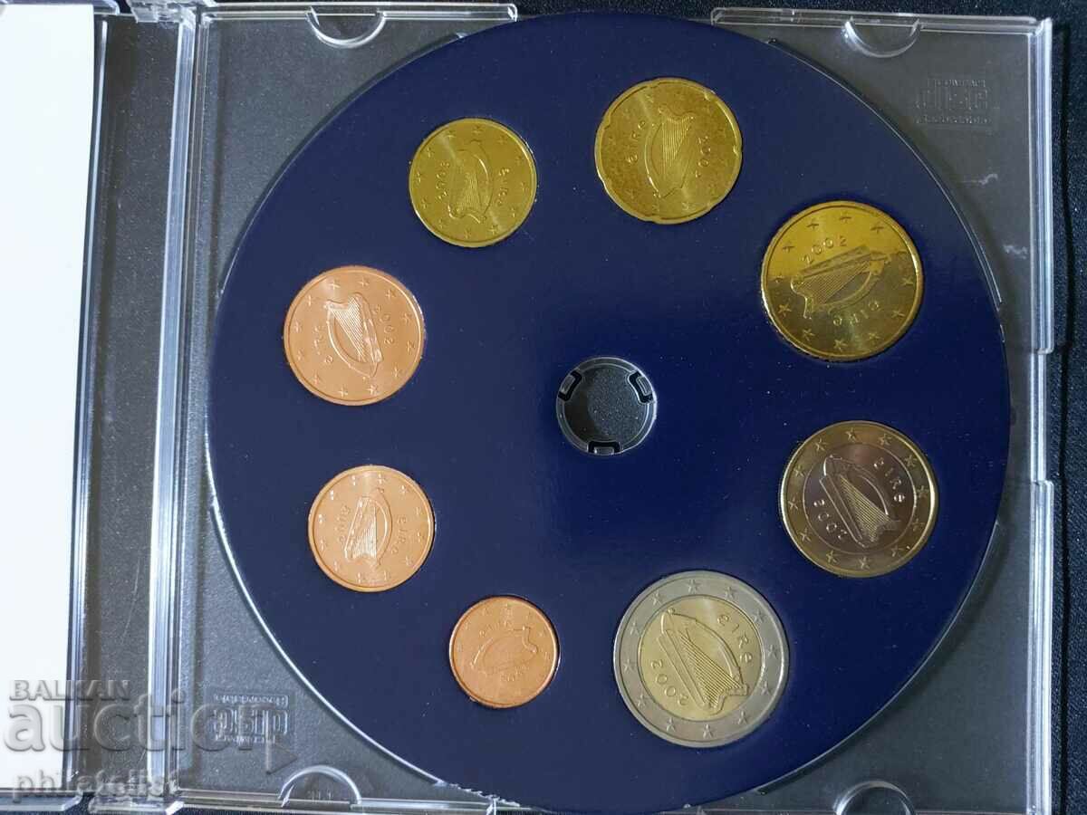Ireland 2002-2003 - Euro Set Series 1 Cent to 2 Euro UNC with price 22.00 BGN | € 11.25 Ireland 2002-2003 - Euro Set Series 1 Cent to 2 Euro UNC with price 22.00 BGN | € 11.25