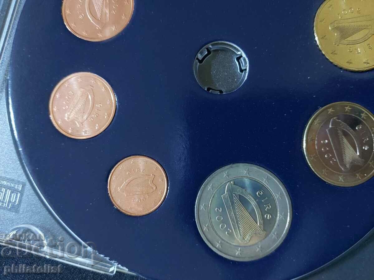 Auction Ireland 2002-2003 - Euro Set Series 1 Cent to 2 Euro UNC Auction Ireland 2002-2003 - Euro Set Series 1 Cent to 2 Euro UNC