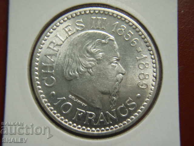 Auction 10 Francs 1966 Monaco (10 Francs Monaco) - Unc Auction 10 Francs 1966 Monaco (10 Francs Monaco) - Unc