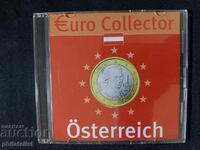 Αυστρία 2002-2003 - Σειρά σετ ευρώ από 1 σεντ έως 2 ευρώ