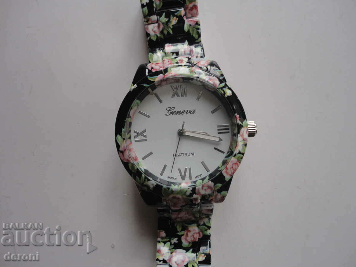 Geneva Platinium watch with price 30.00 BGN | € 15.34 Geneva Platinium watch with price 30.00 BGN | € 15.34