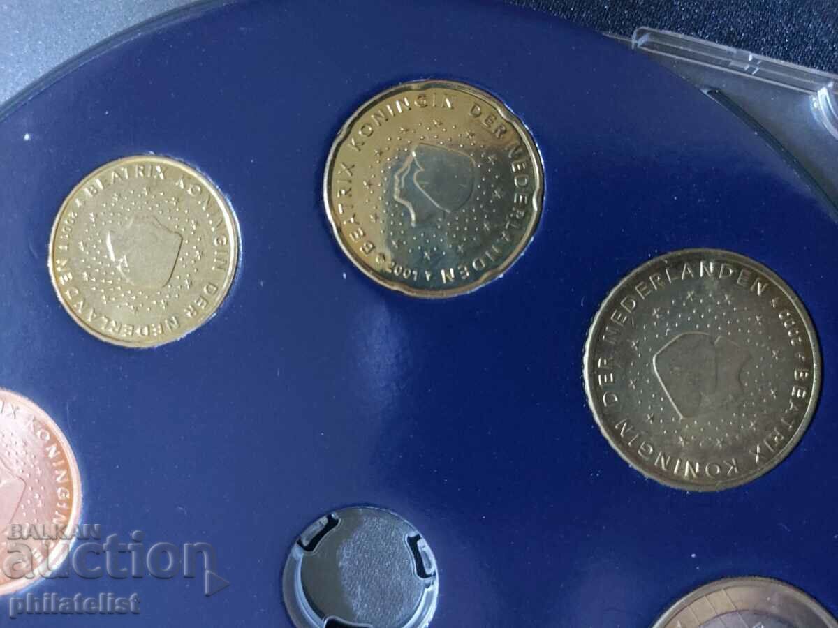 Delivery of Netherlands 1999-2001 - Euro set series from 1 cent to 2 euros Delivery of Netherlands 1999-2001 - Euro set series from 1 cent to 2 euros