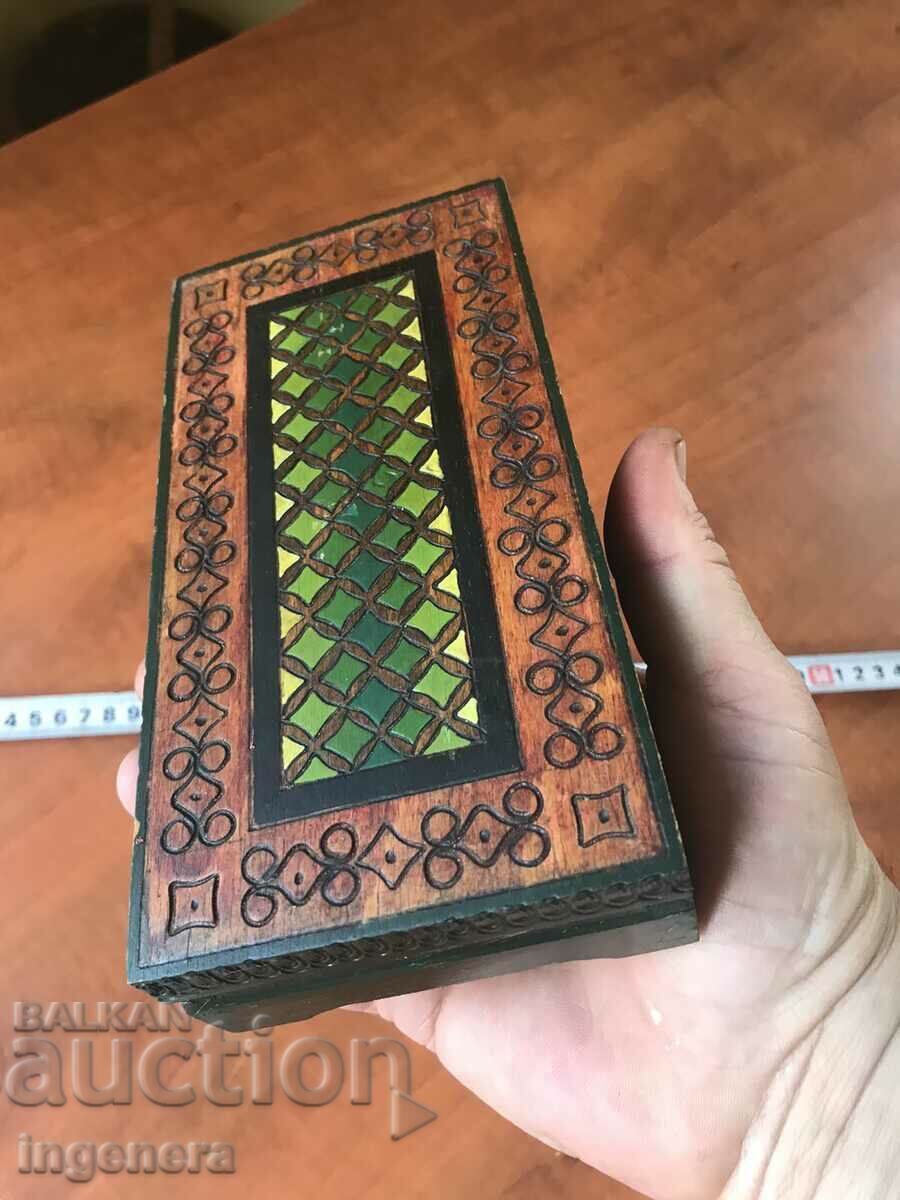 КУТИЯ ДЪРВО ПИРОГРАФ РИСУНЪК СТАРИННА ОТ СОЦА МОСТРА - 5 КУТИЯ ДЪРВО ПИРОГРАФ РИСУНЪК СТАРИННА ОТ СОЦА МОСТРА - 5