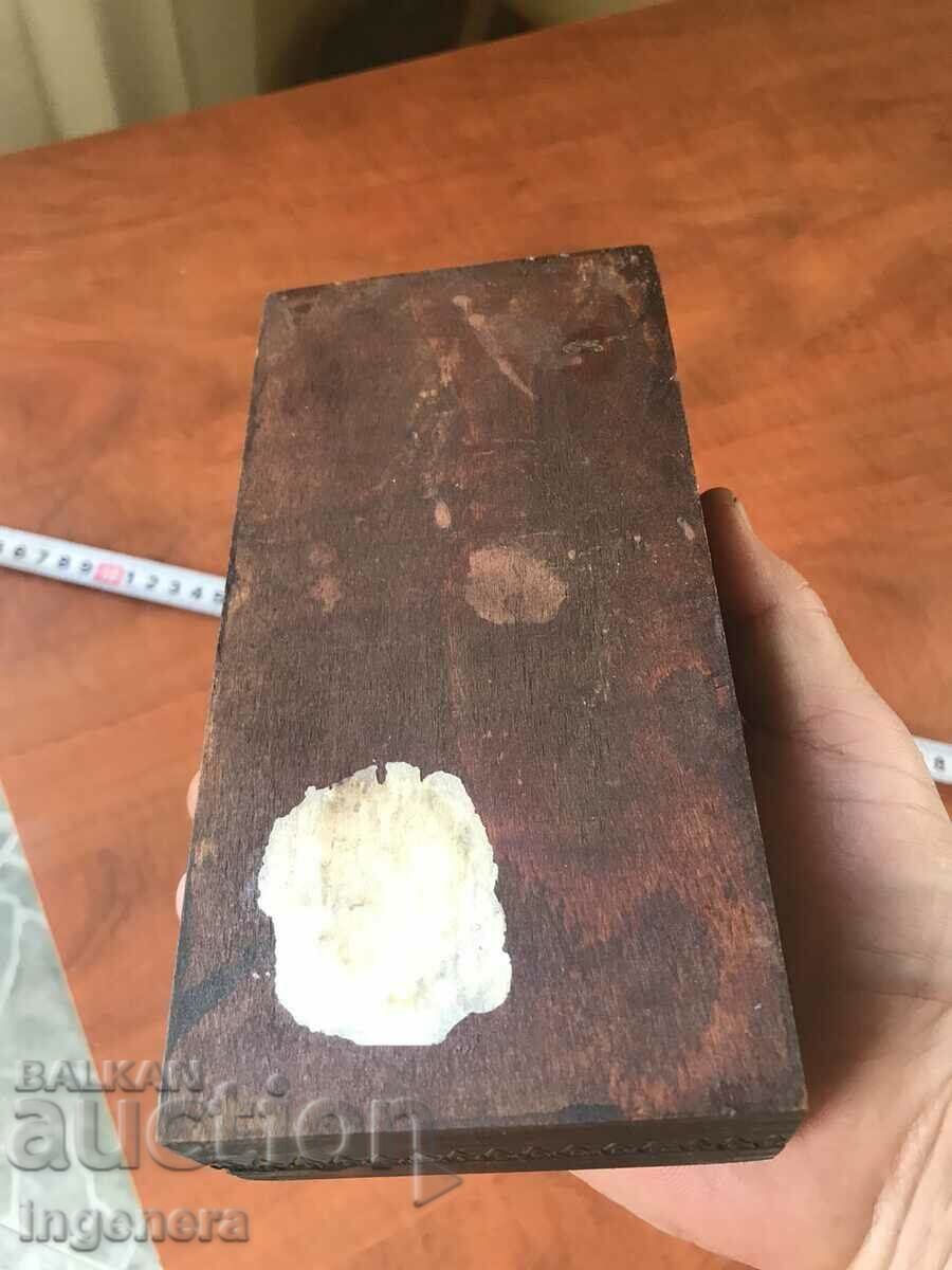 КУТИЯ ДЪРВО ПИРОГРАФ РИСУНЪК СТАРИННА ОТ СОЦА МОСТРА - 6 КУТИЯ ДЪРВО ПИРОГРАФ РИСУНЪК СТАРИННА ОТ СОЦА МОСТРА - 6