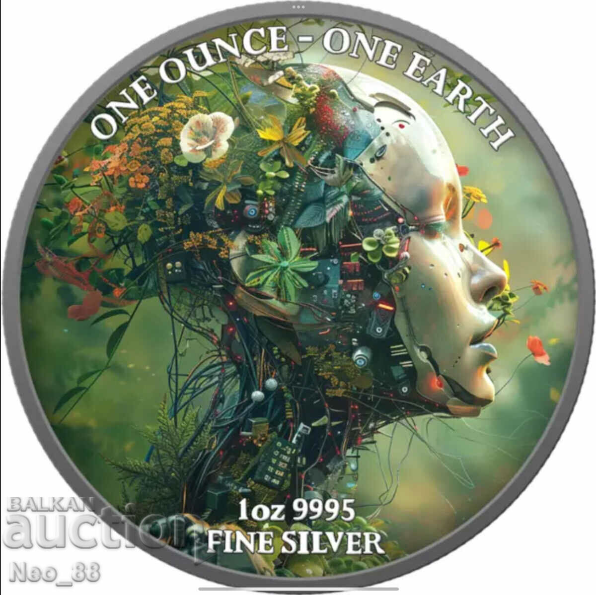 Silver coin 1 oz