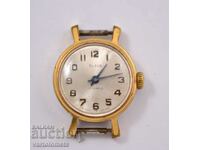 Ceas de dama SLAVA placat cu aur 10 Mk - functioneaza