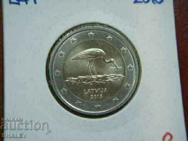 2 ευρώ 2015 Λετονία "Schutzprograme" (2) Λετονία Unc (2 ευρώ)