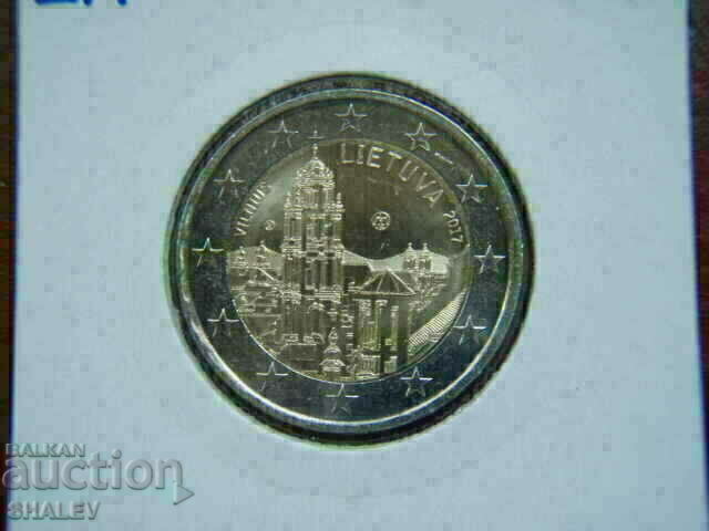 2 euro 2017 Litva "Vilnius" /Lithuania/ - Unc (2 euro) with price 10.89 BGN | € 5.57 2 euro 2017 Litva "Vilnius" /Lithuania/ - Unc (2 euro) with price 10.89 BGN | € 5.57