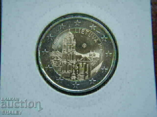 Licitație 2 euro 2017 Litva "Vilnius" /Lituania/ - Unc (2 euro)