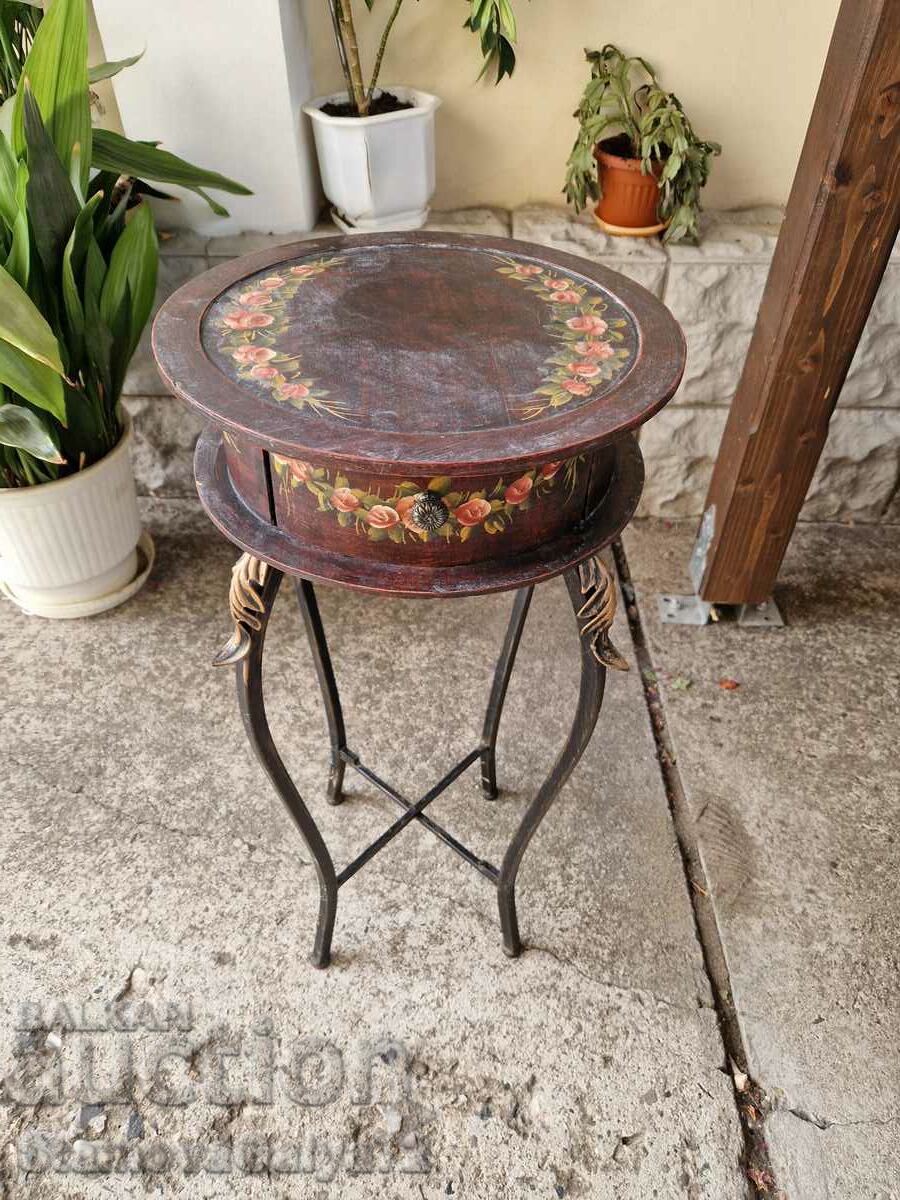 Beautiful antique wooden side table