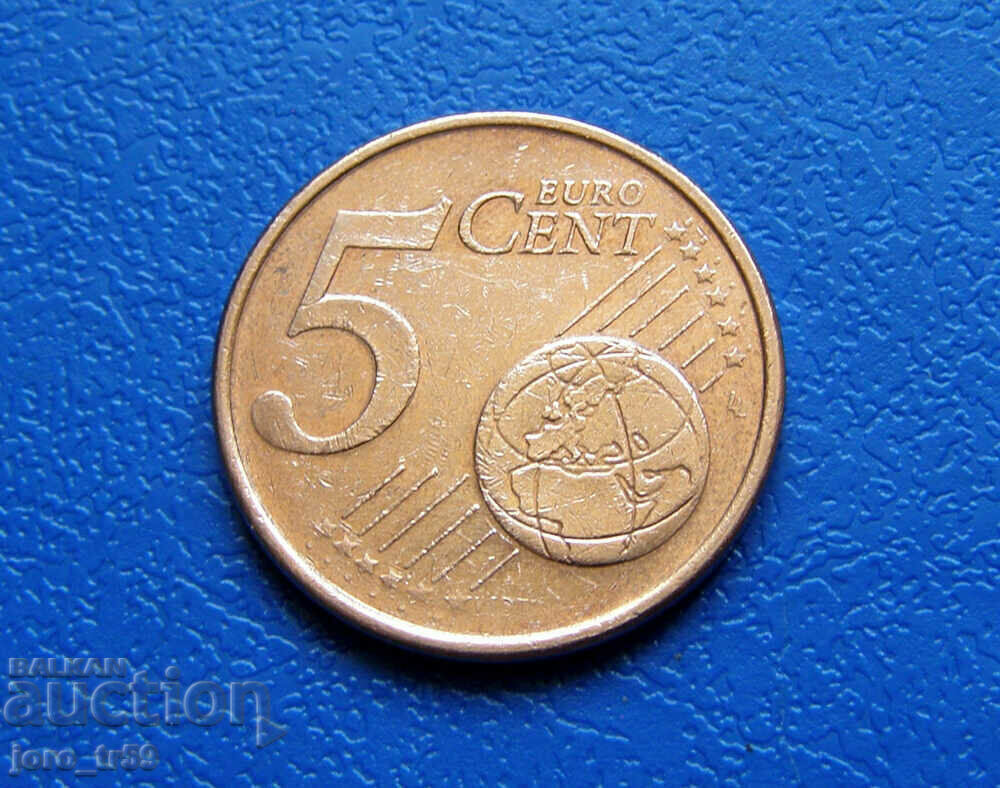 Germany 5 euro cents Euro cent 2008F with price 0.70 BGN | € 0.36 Germany 5 euro cents Euro cent 2008F with price 0.70 BGN | € 0.36