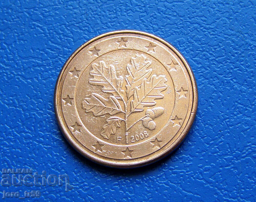 Germany 5 euro cents Euro cent 2008F