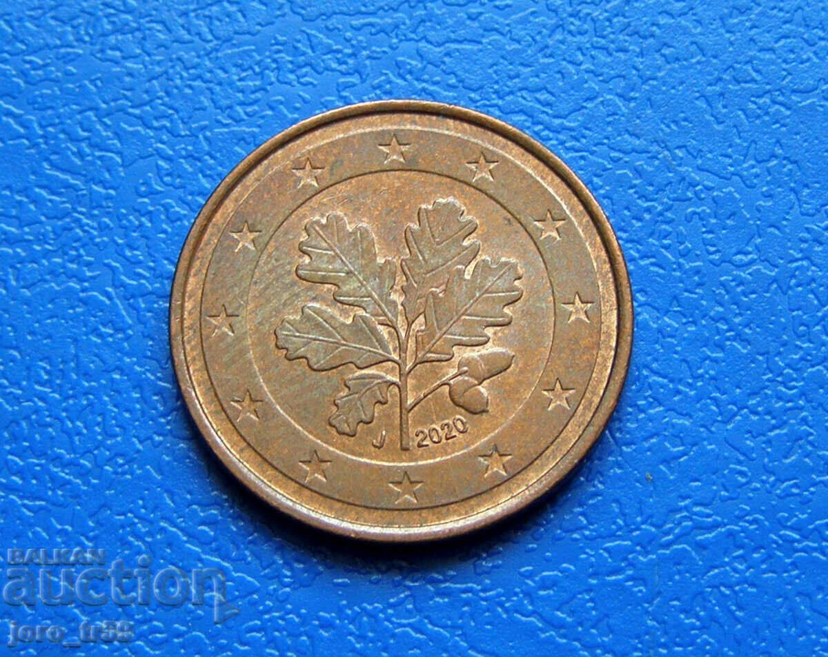 Germany 5 euro cents Euro cent 2020J Germany 5 euro cents Euro cent 2020J