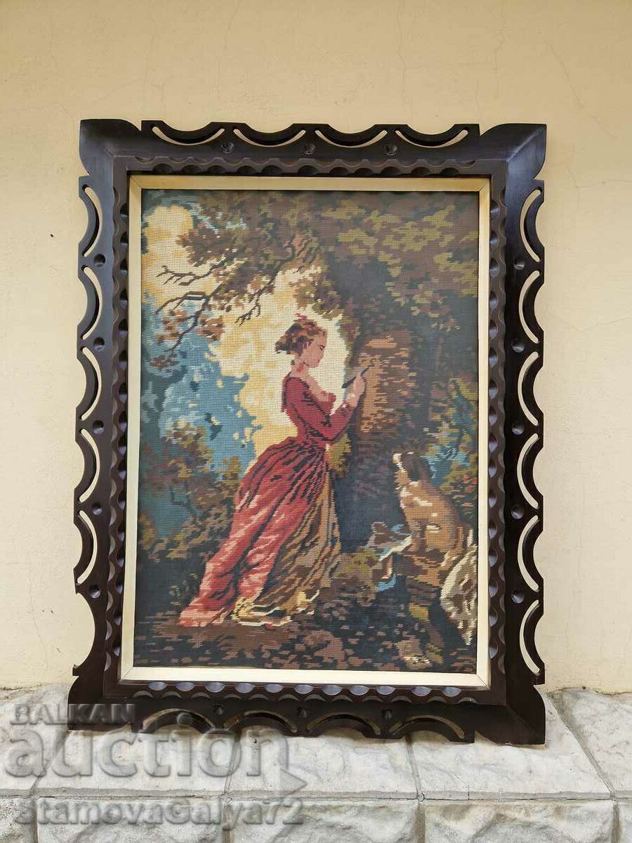 A wonderful antique Dutch tapestry with price 177.00 BGN | € 90.50 A wonderful antique Dutch tapestry with price 177.00 BGN | € 90.50
