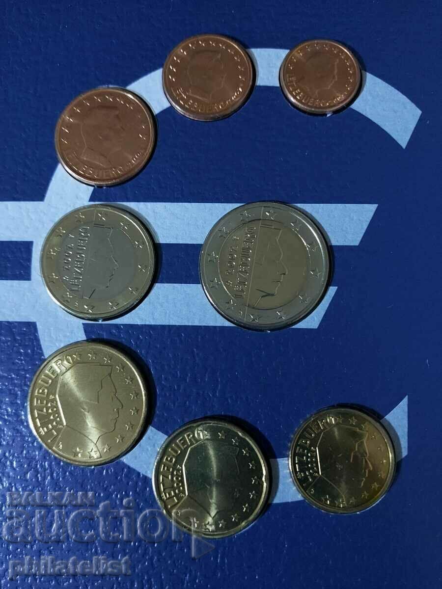 Luxembourg 2002 - Euro Set - 1 cent to 2 euro series with price 24.00 BGN | € 12.27 Luxembourg 2002 - Euro Set - 1 cent to 2 euro series with price 24.00 BGN | € 12.27