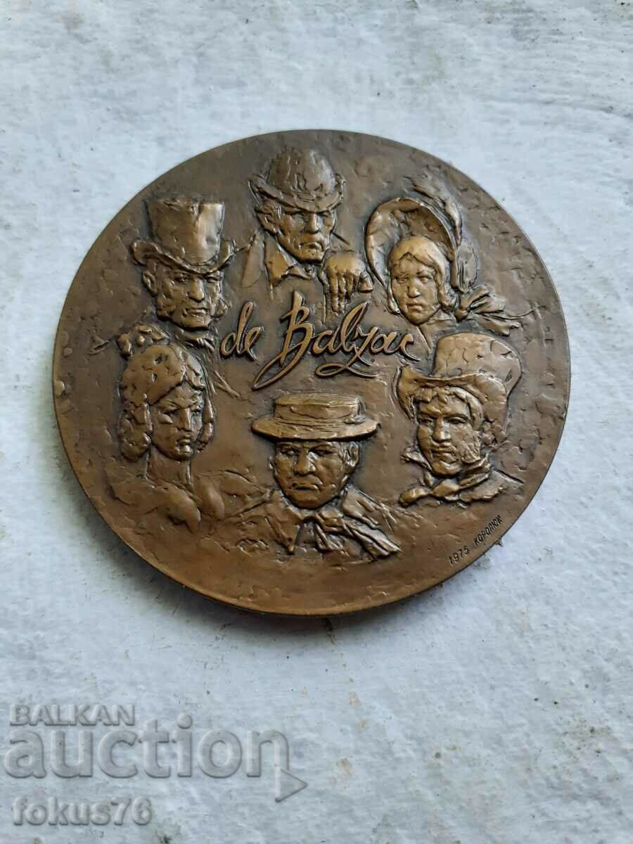Old Russian De Balzac Bronze Plaque with price 119.00 BGN | € 60.84 Old Russian De Balzac Bronze Plaque with price 119.00 BGN | € 60.84