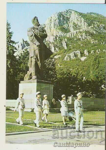 Card Bulgaria Vratsa Monumentul lui Hristo Botev 6*