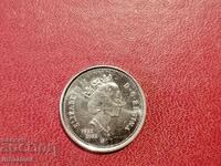 2002 год 5 цента Канада Юбилейна