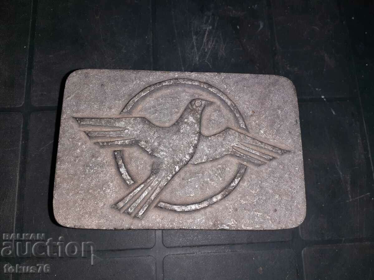 Old metal ashtray airplane - 5 Old metal ashtray airplane - 5