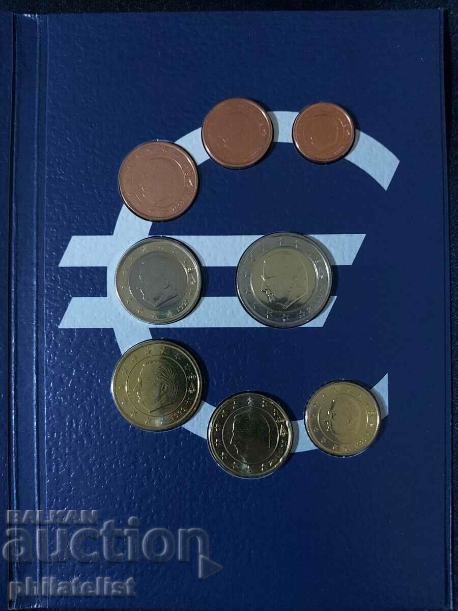 Belgium 1999 - 2000 - Euro set series from 1 cent to 2 euros with price 22.00 BGN | € 11.25 Belgium 1999 - 2000 - Euro set series from 1 cent to 2 euros with price 22.00 BGN | € 11.25