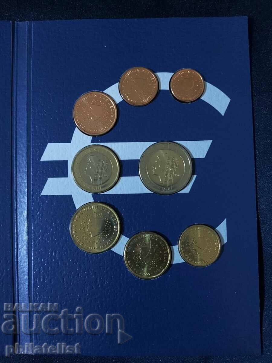 Netherlands 1999-2001 - Euro set series from 1 cent to 2 euros with price 22.00 BGN | € 11.25 Netherlands 1999-2001 - Euro set series from 1 cent to 2 euros with price 22.00 BGN | € 11.25