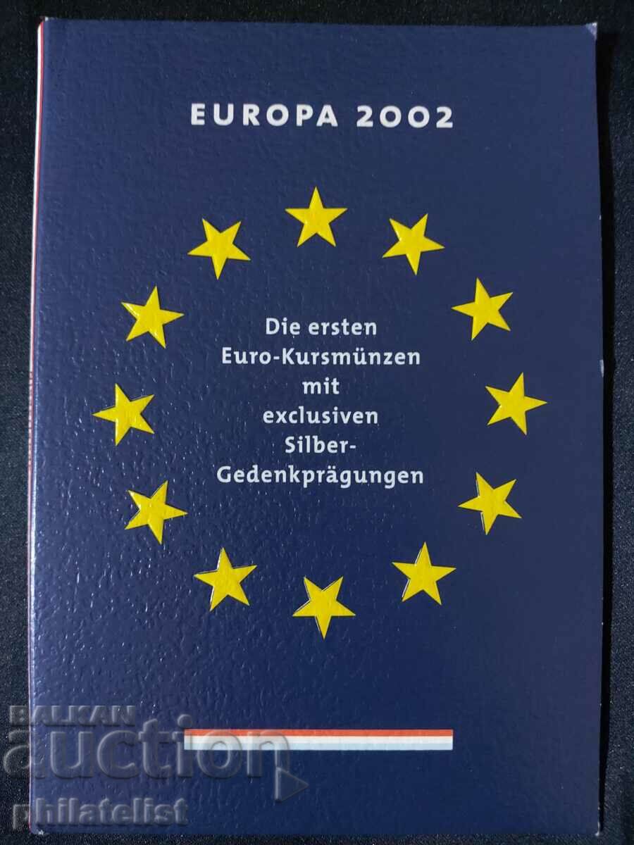 Нидерландия 1999-2001 - Евро сет серия от 1 цент до 2 евро