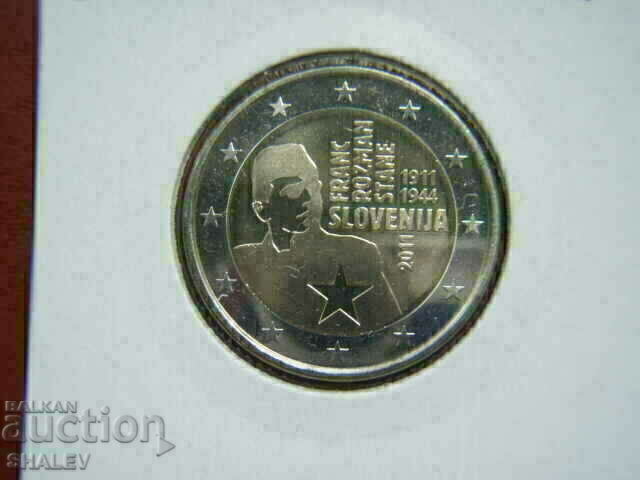 Auction  2 euro 2011 Slovenia "Rozman" - Unc (2 euro)