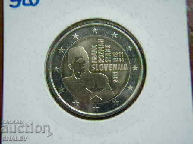 Παράδοση 2 ευρώ 2011 Σλοβενία "Rozman" - Unc (2 ευρώ)