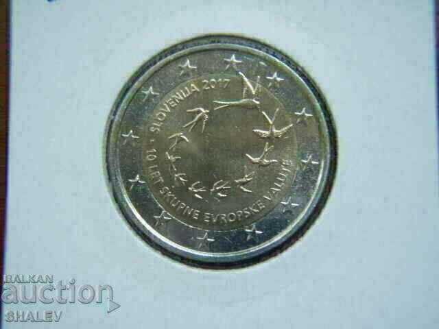 Auction  2 euro 2017 Slovenia "EU" - Unc (2 euro)
