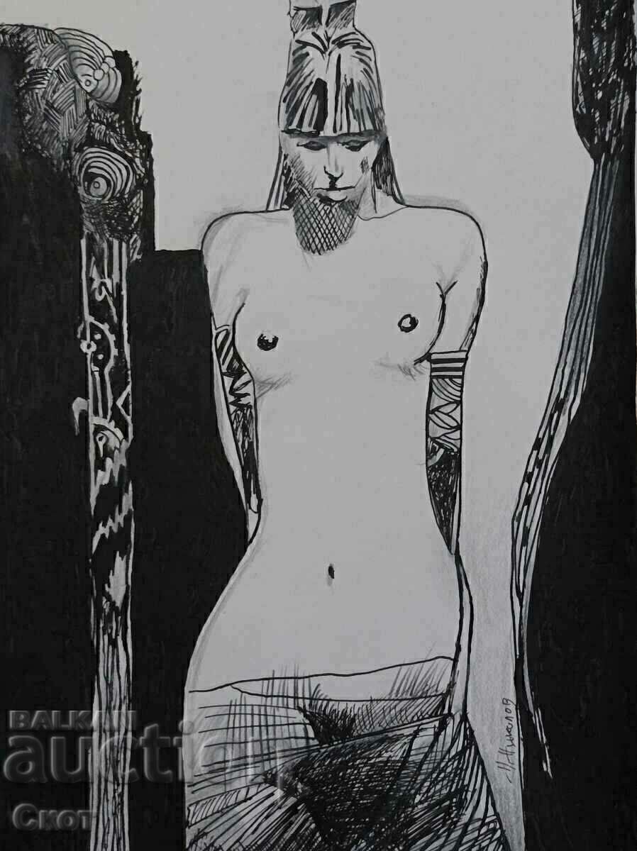 Ink drawing Ink drawing