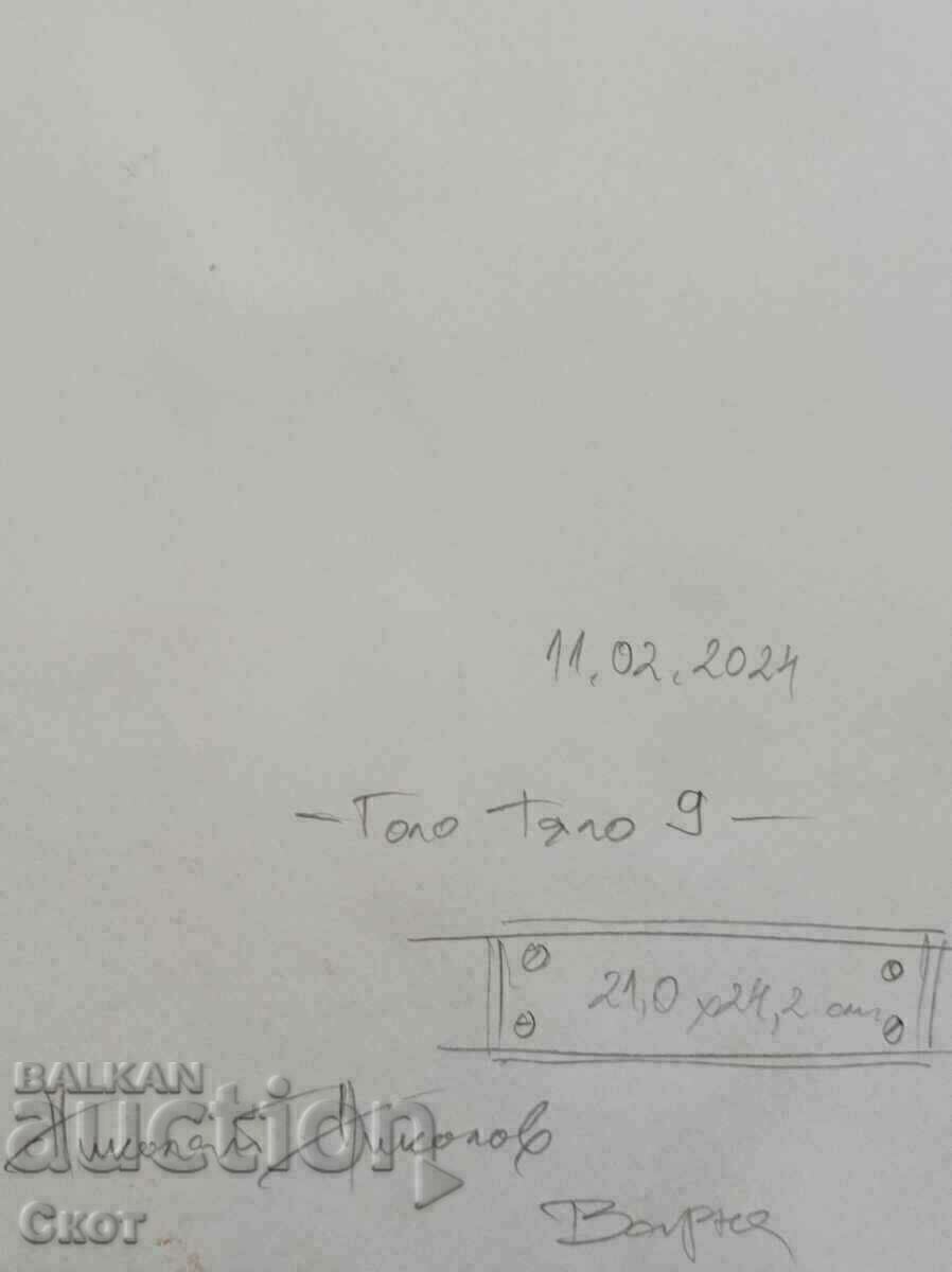 Σχέδιο με μελάνι και ακουαρέλα με τιμή € 15.34 | 30.00 BGN