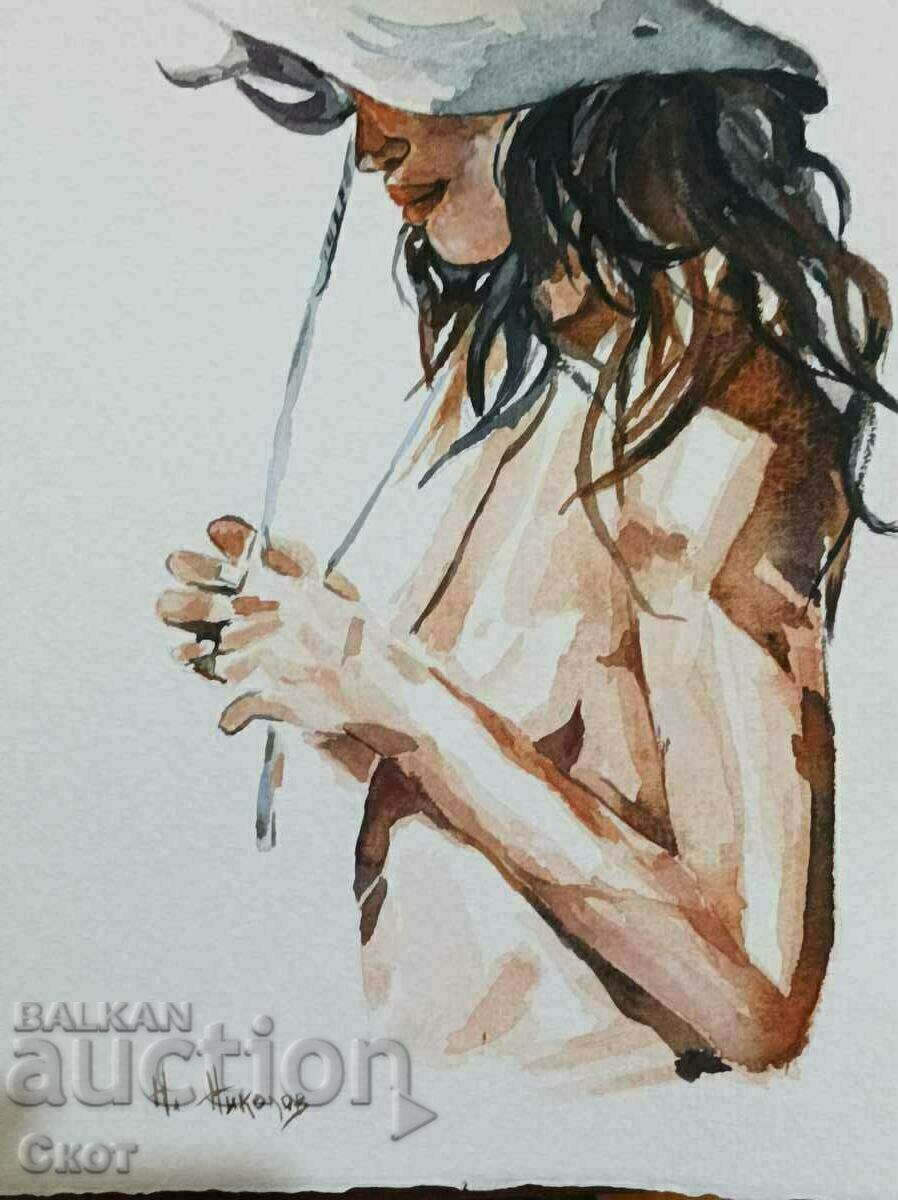 Watercolor drawing