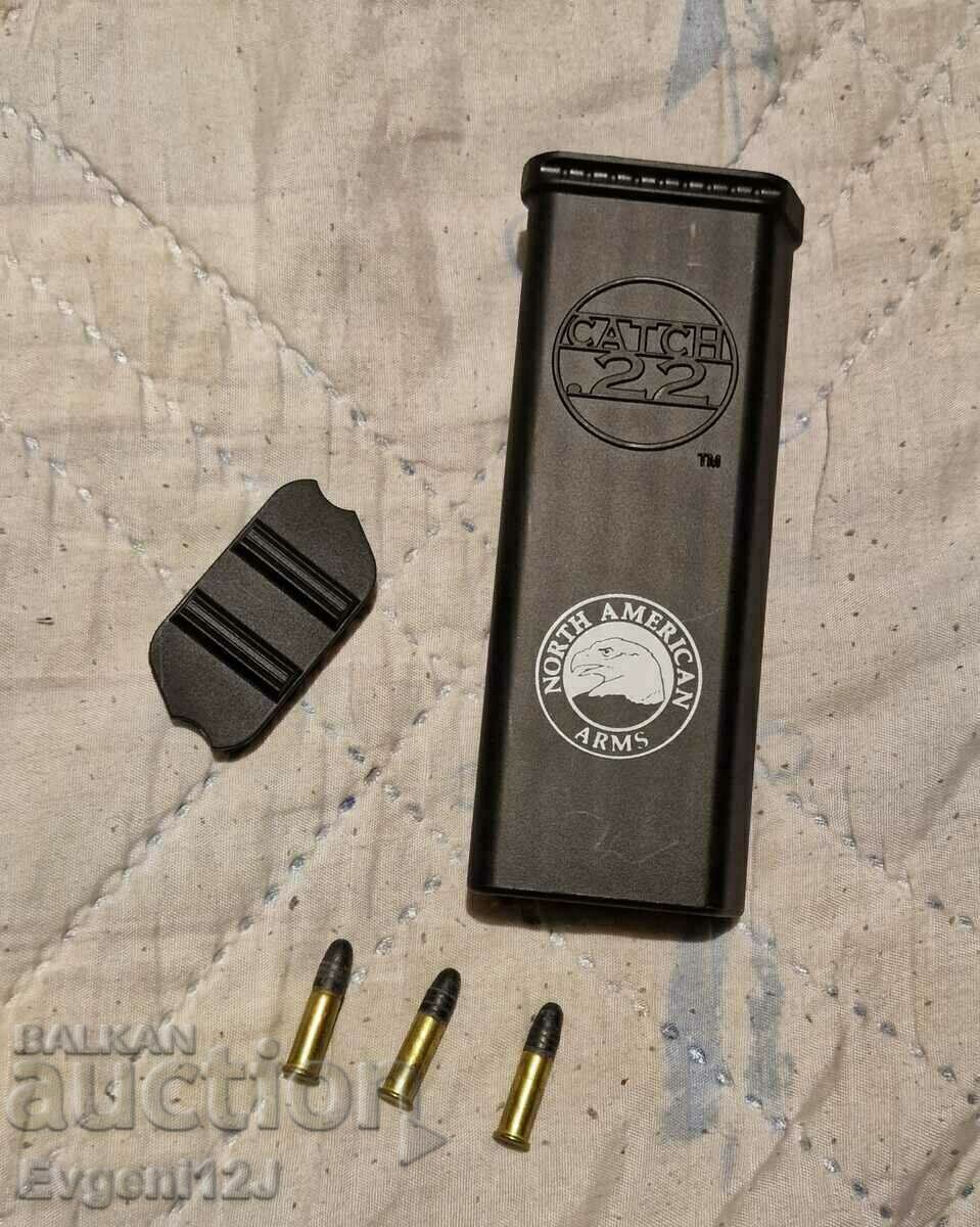 .22 caliber cartridge holder